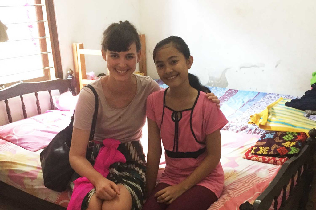 Besuch von Annina Müggler auf Bali, StarKids Foundation